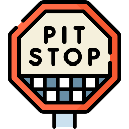 Pit stop icon