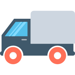 Cargo truck icon