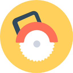 Circular saw icon