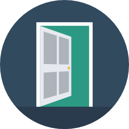 Open door icon