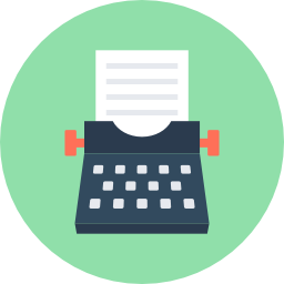 Typewriter icon