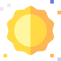 Sun icon