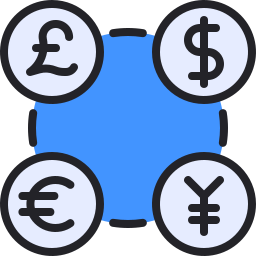 Money exchange icon