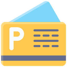 Parking card icon