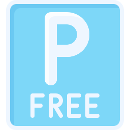 Free parking icon
