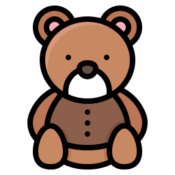 Teddy bear icon