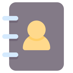 Contact book icon
