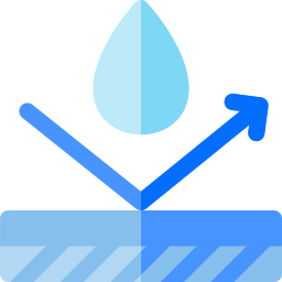 Waterproof fabric icon