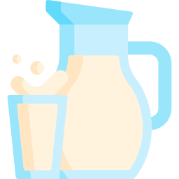 pot de lait Icône