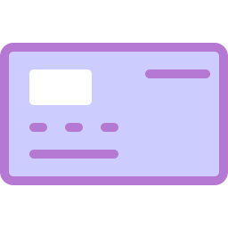 cartão de débito Ícone