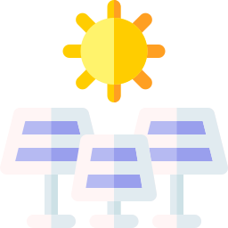 painel solar Ícone