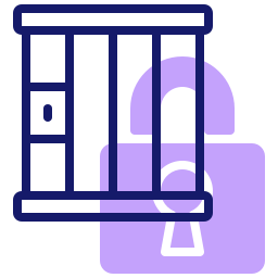 Prison cell icon