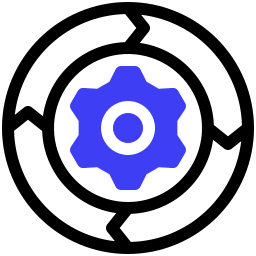 Data processing icon