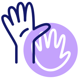 Hand icon