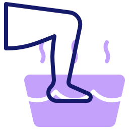 Water soak icon