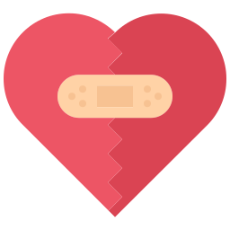 Разбитое сердце иконка
