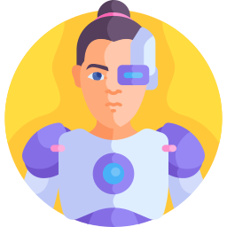 cyborg icona