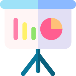 Business presentation icon