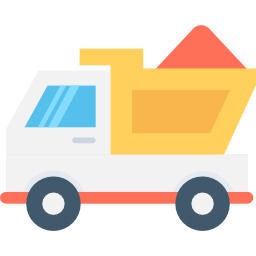 Dump truck icon