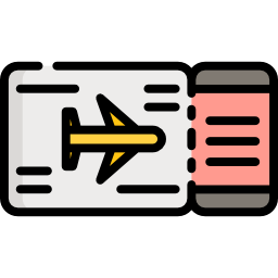 Boarding pass icon