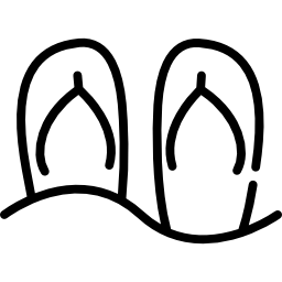 sandalias icono