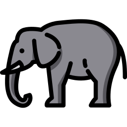 elefante icona