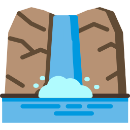 Водопад иконка