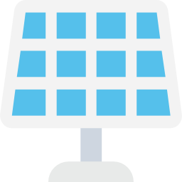 Solar panel icon