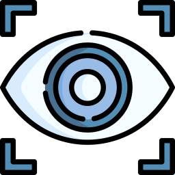 Eye recognition icon