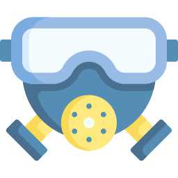 Gas mask icon