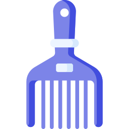 Hair comb icon