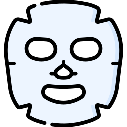 máscara facial Ícone