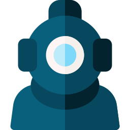 Diving suit icon