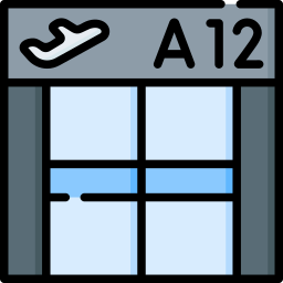 bramka wejścia na pokład ikona