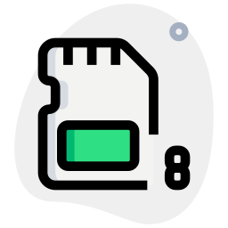 micro sd karte icon