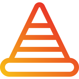 Traffic cone icon