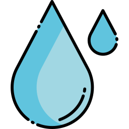 gotas de agua icono