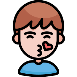 Kissing icon