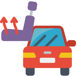 Car seats icon