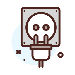 Wall plug icon