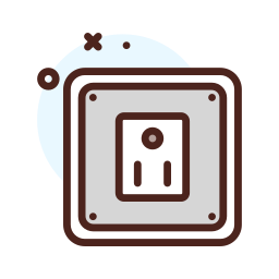 Wall plug icon