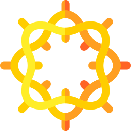 corona di spine icona