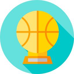 trophée de basketball Icône