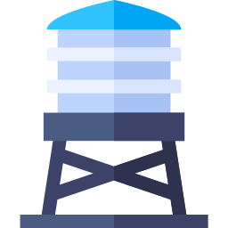 Water tower icon