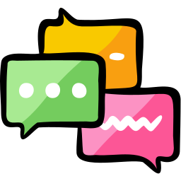Chat balloons icon