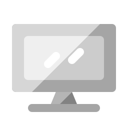 Tv screen icon