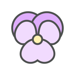 paars icoon