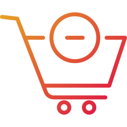 Remove from cart icon