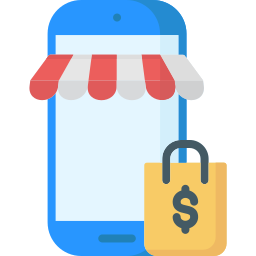 Online shop icon