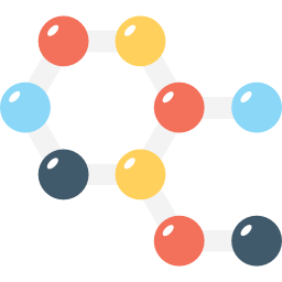 molécules Icône